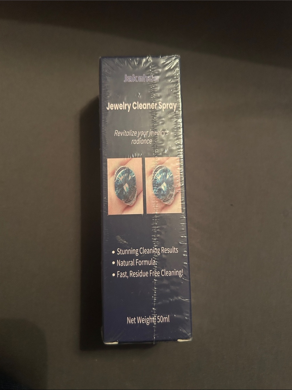 Blue Jewelry Cleaner Spray - Gentle Jewelry Cleaning Solution